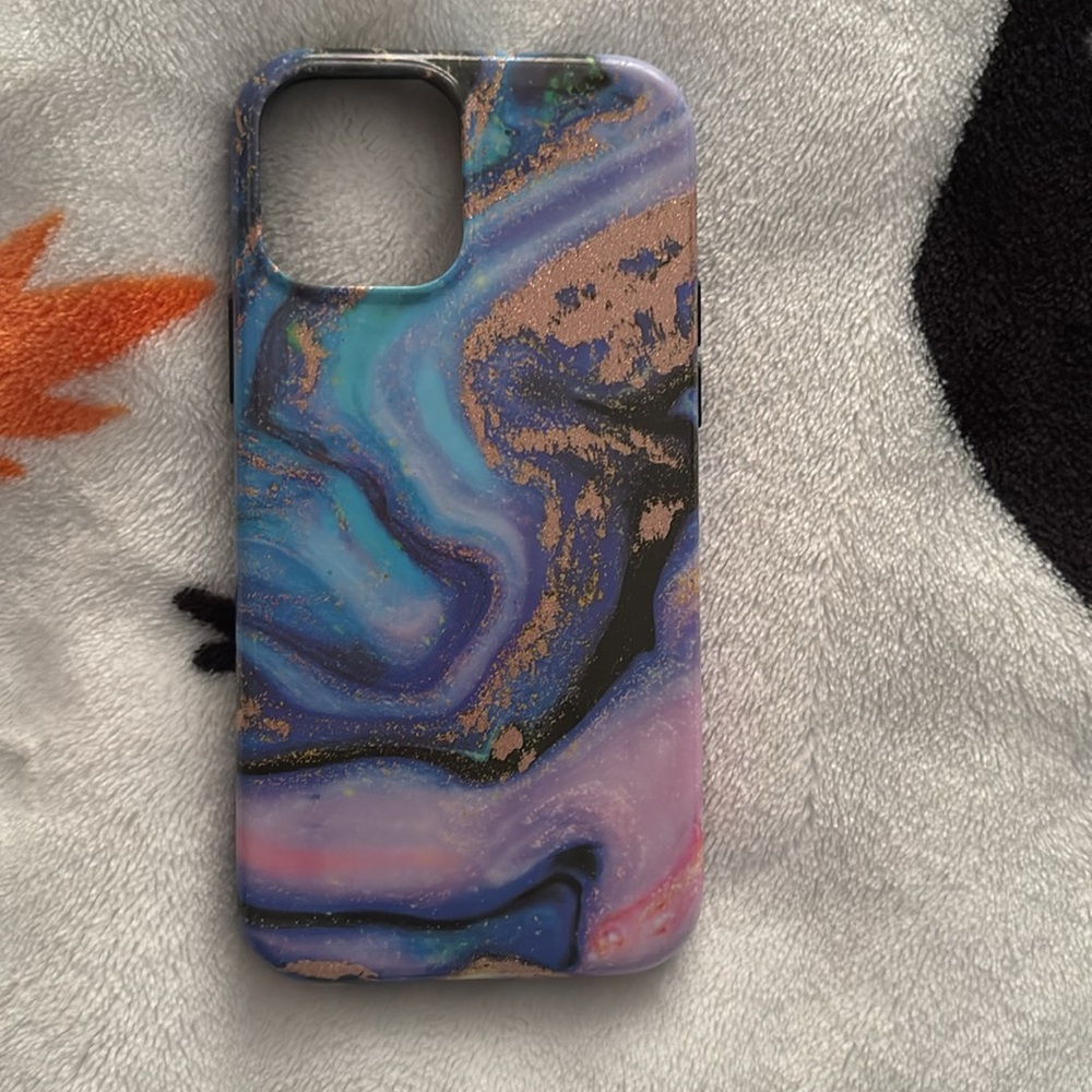 Velvet Caviar Galaxy Marble Glitter iPhone 12 case - Picture 4 of 5
